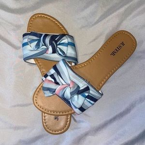 Summer sandals. Worn once.